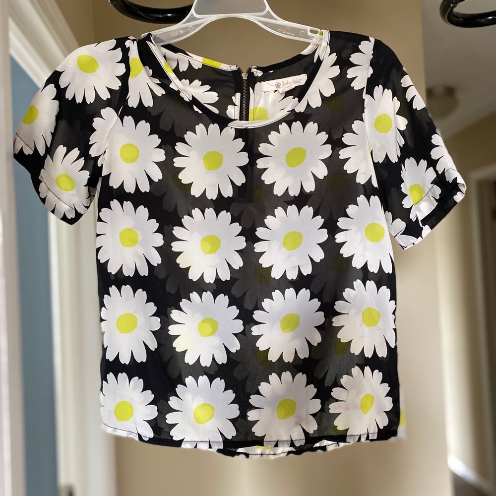 Silk Daisy Top